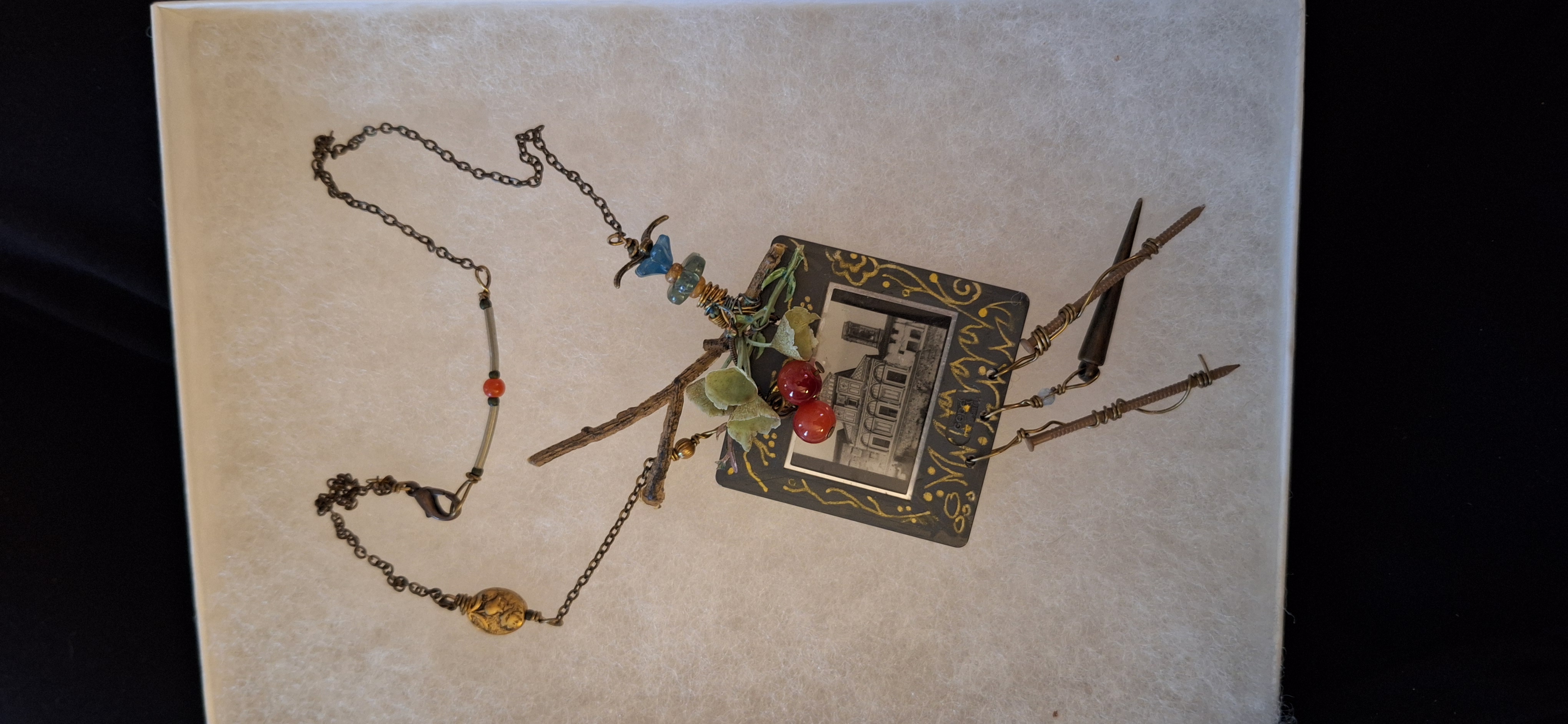 Mixed Media Necklace