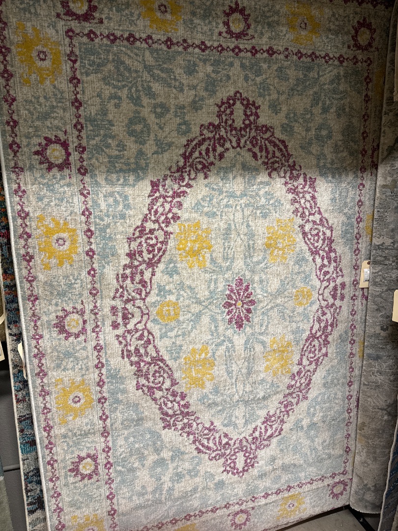 Pattern Montage Safavieh 5.1x7.6 Purple Blue Gray