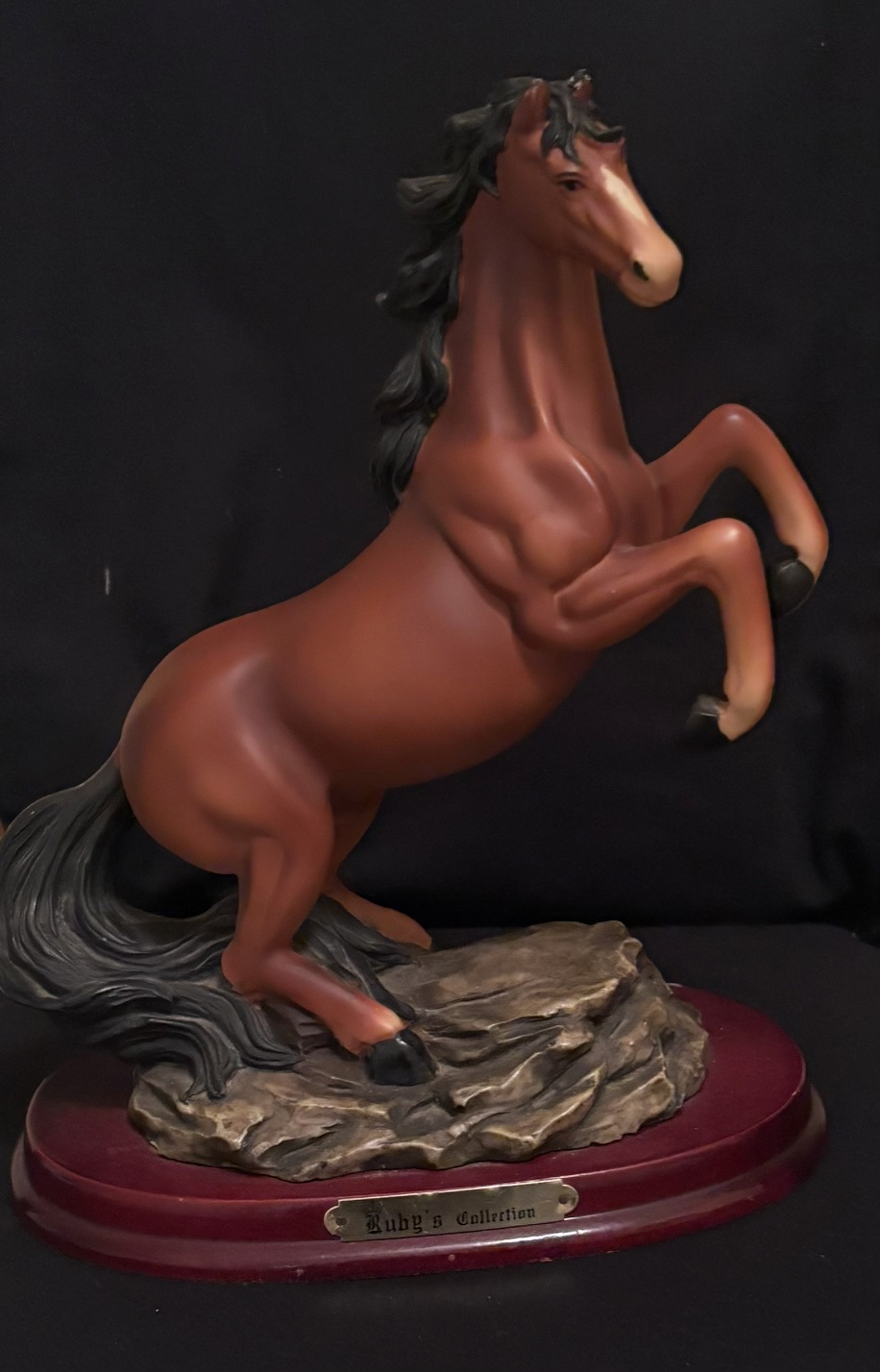 Horse on Cherry Stand