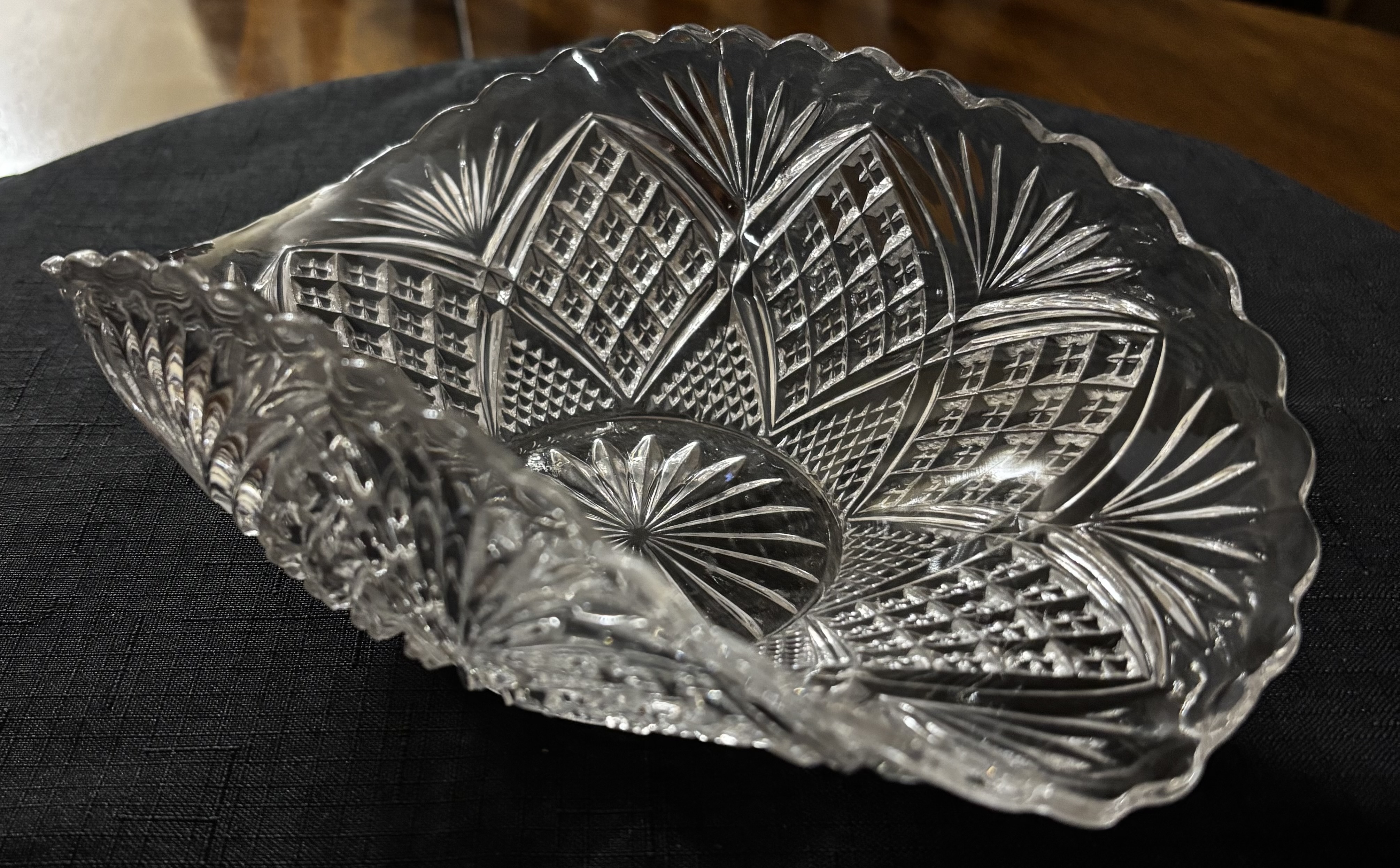 Antique Banana Boat/Relish Tray