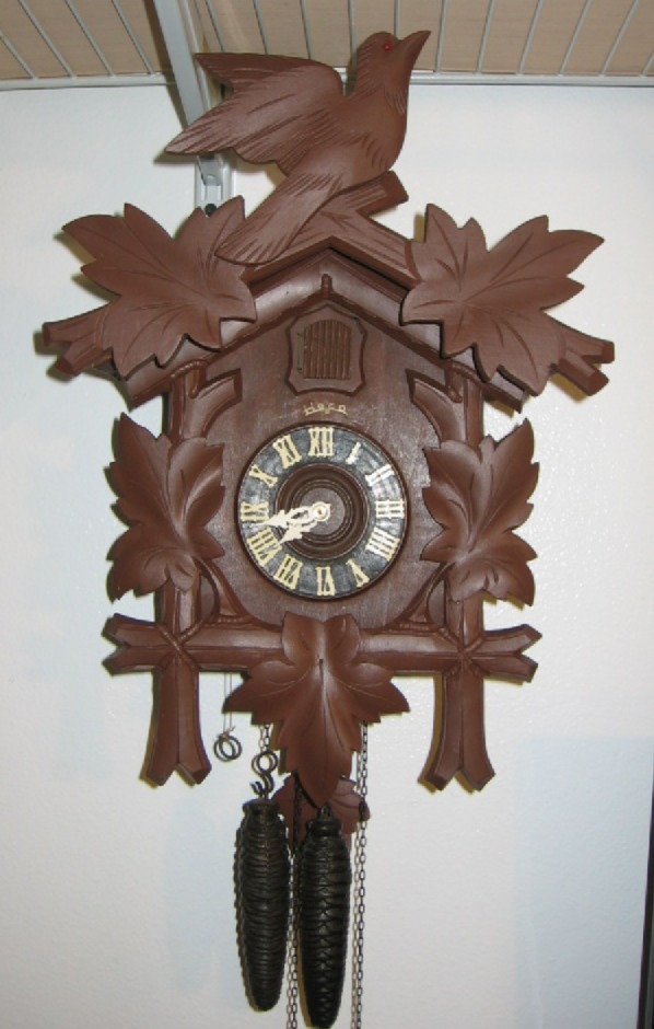 1-Day Cuckoo Clock, vintage Heco