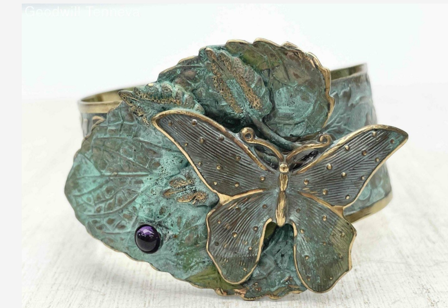 Elaine Coyne Brass Cuff