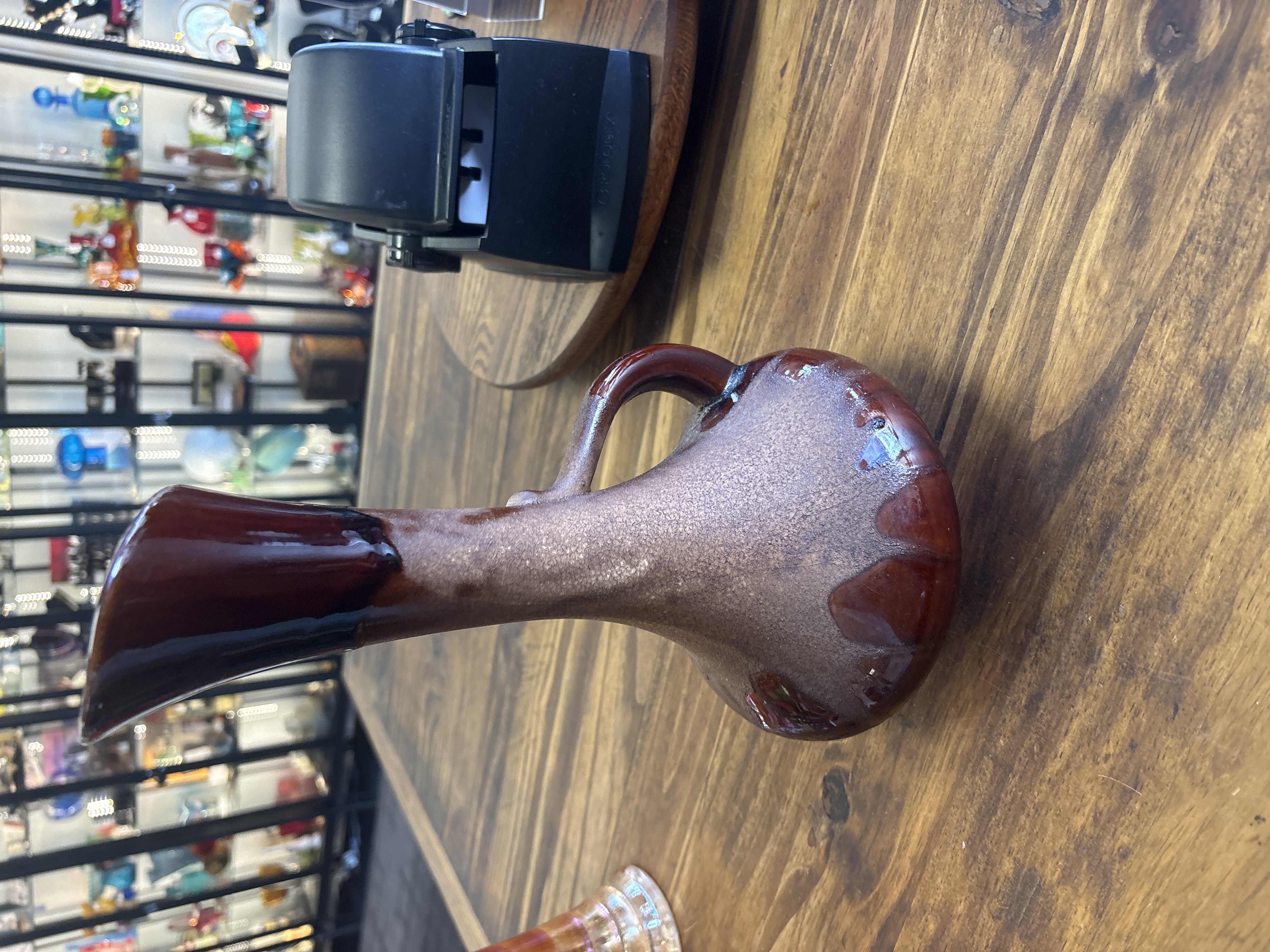 Vintage Royal  Haeger Brown Drip Pitcher