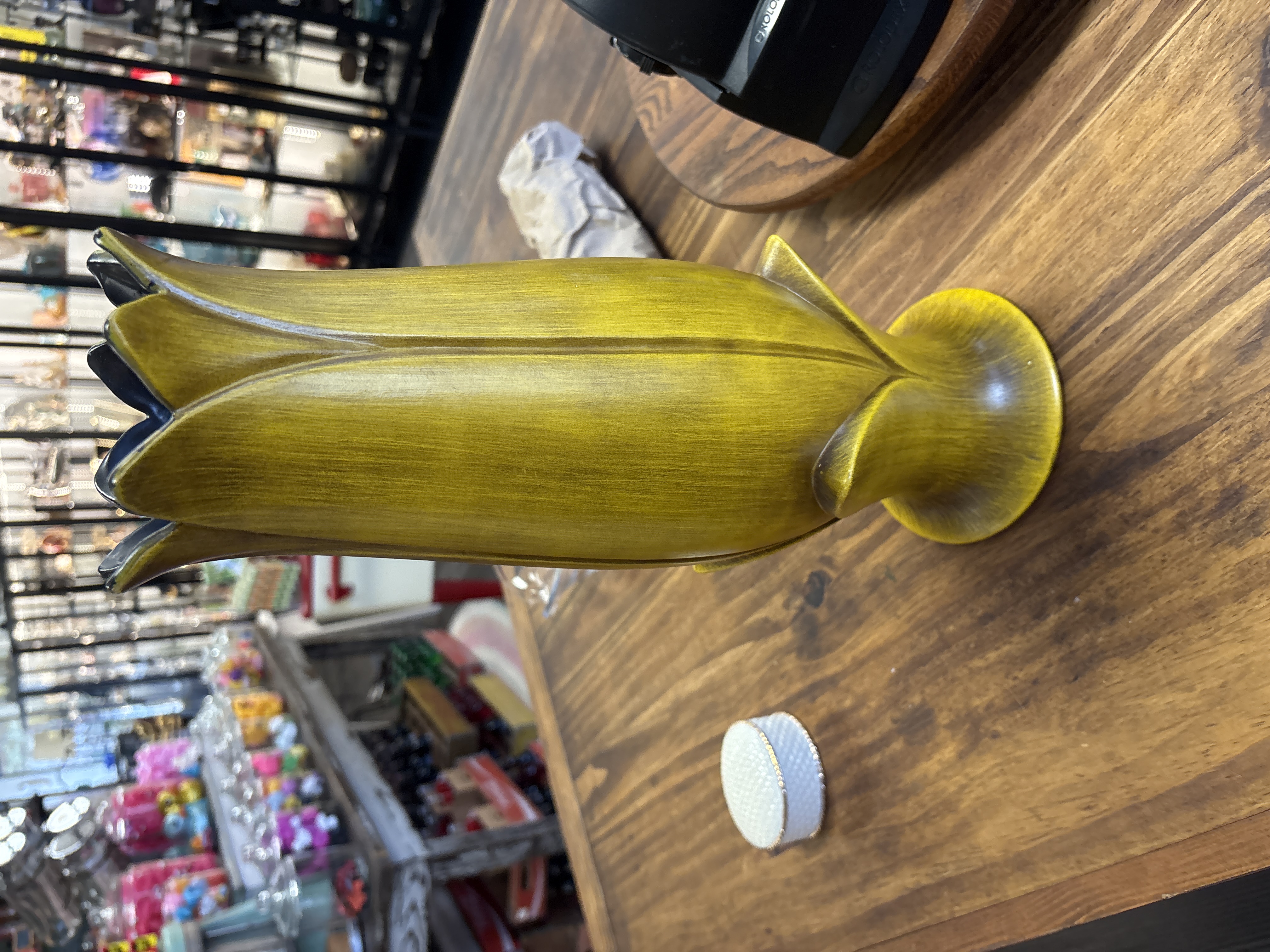 Vintage Haeger Marigold Tulip Vase