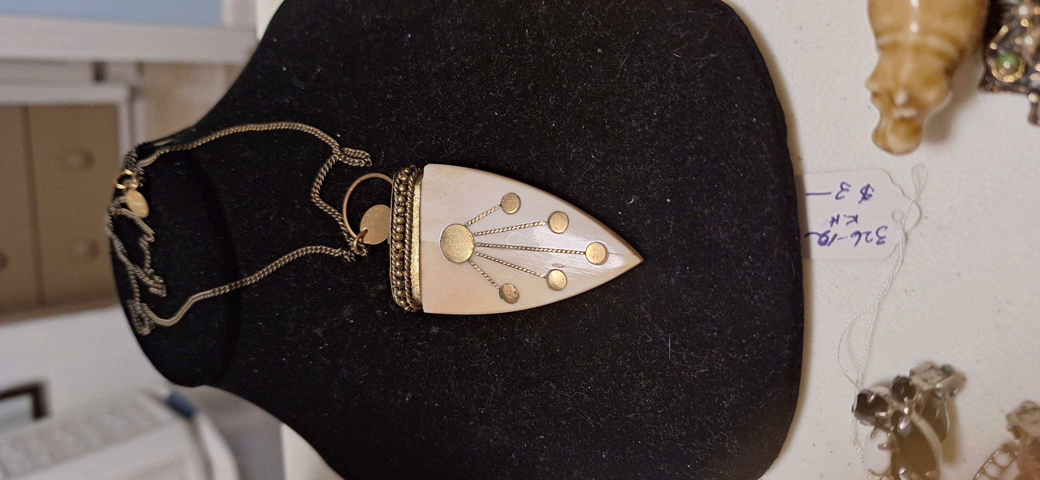 Larissa Loden Bone Pendant on Chain