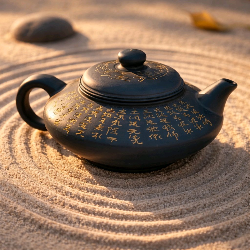 Yixing Zisha clay teapot