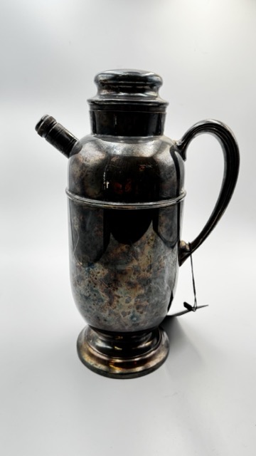Antique Silver Plate Cocktail Shaker