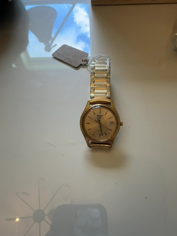 Pulsar vintage gold plated quartz watxh