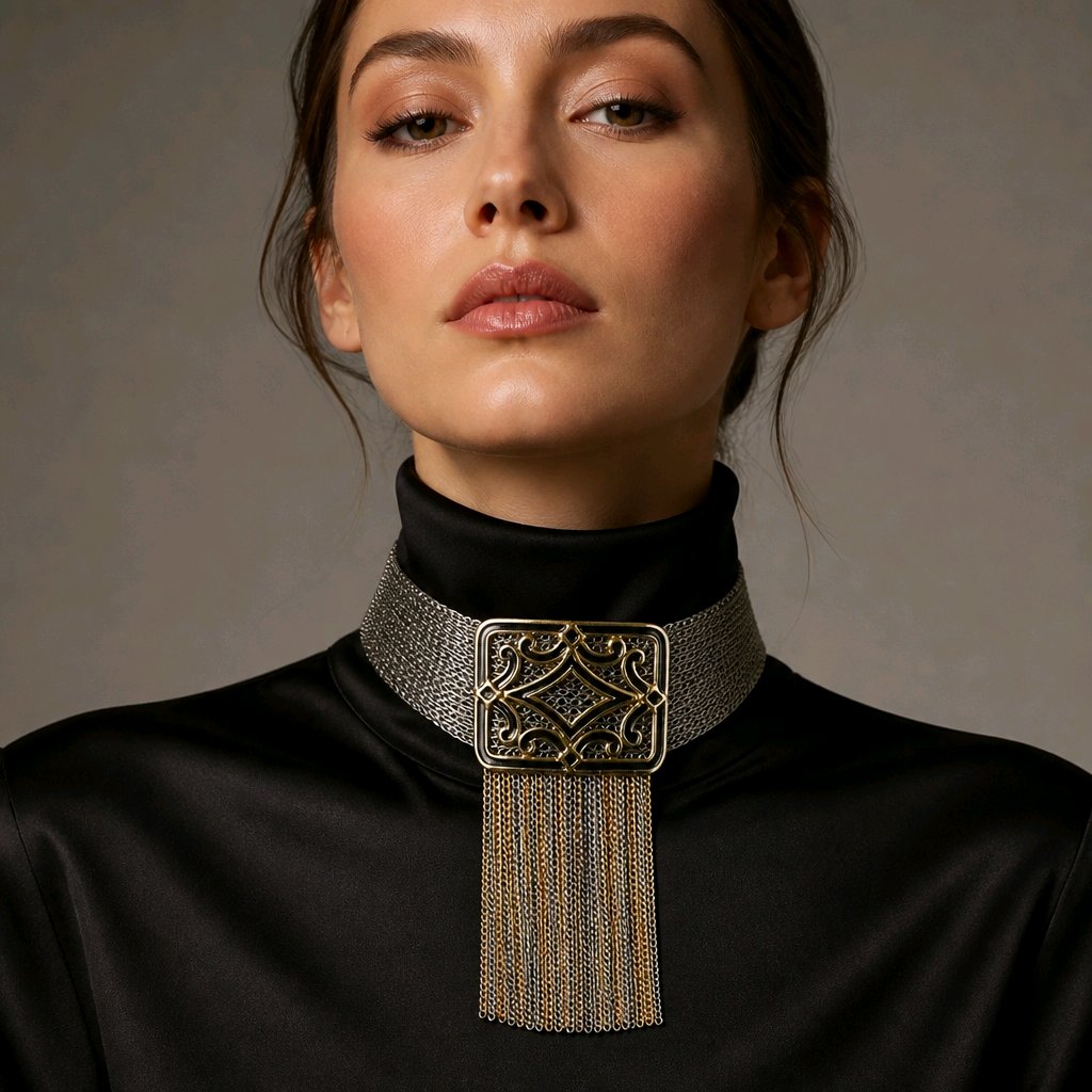Sandor Mesh Necklace