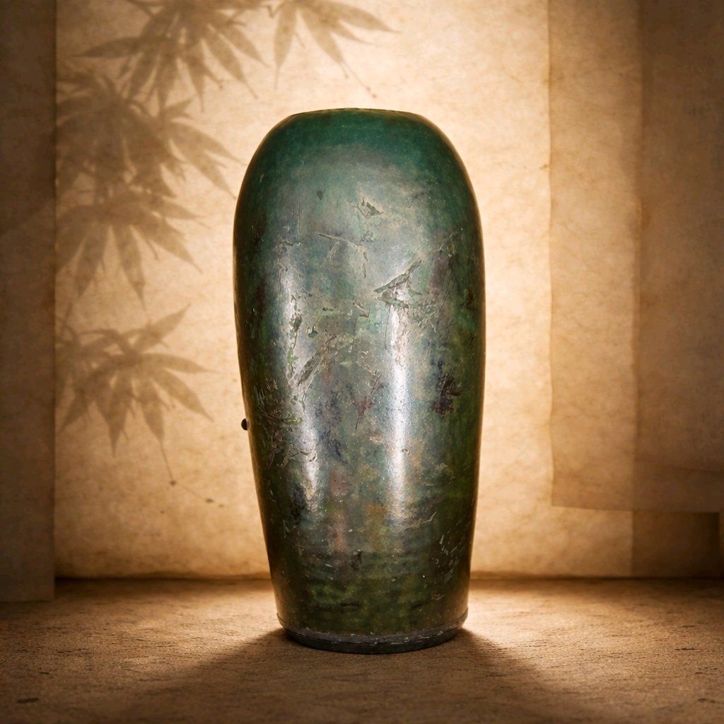 Raku Vase Nora Fenton