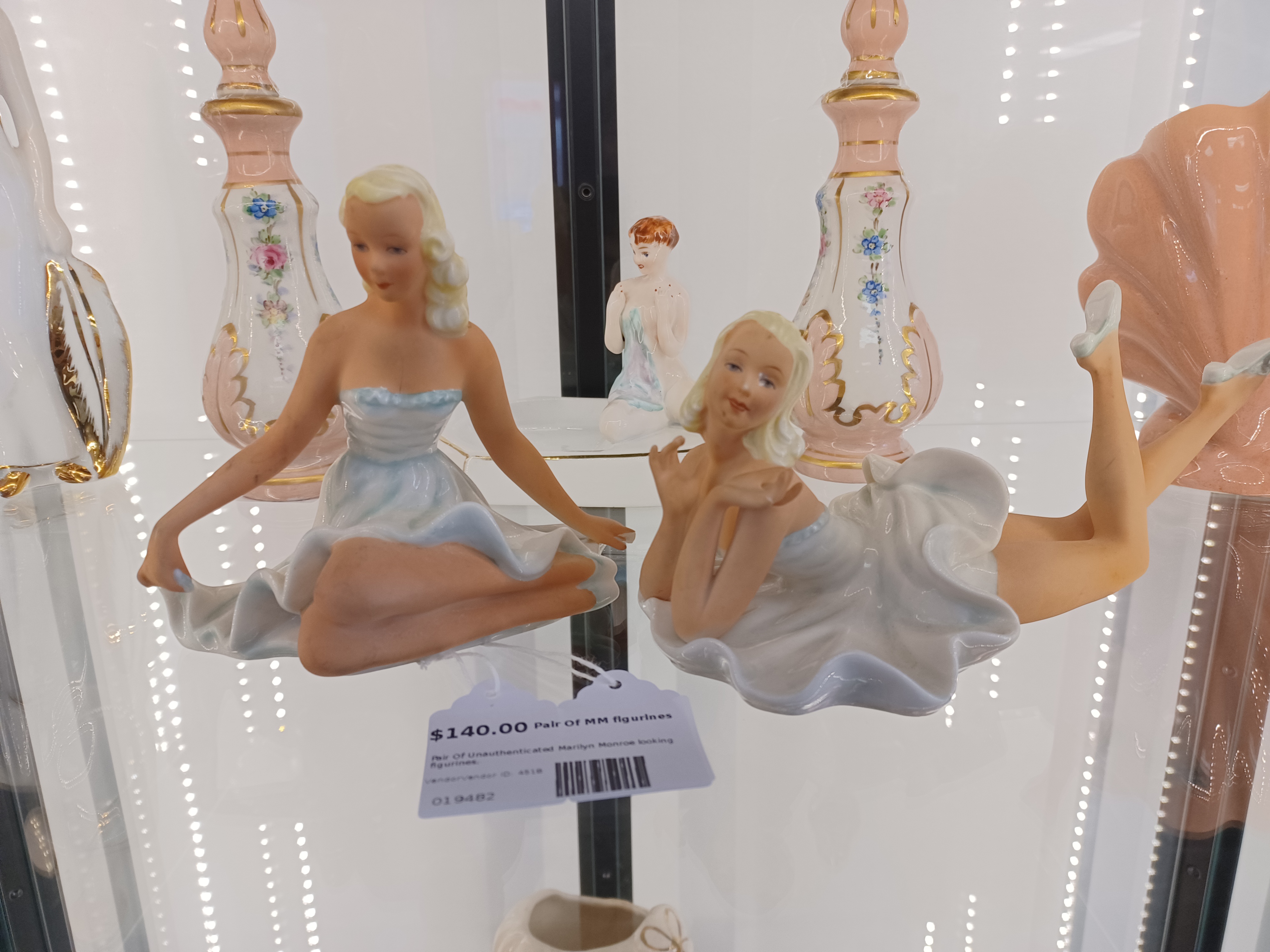 Pair Of MM figurines