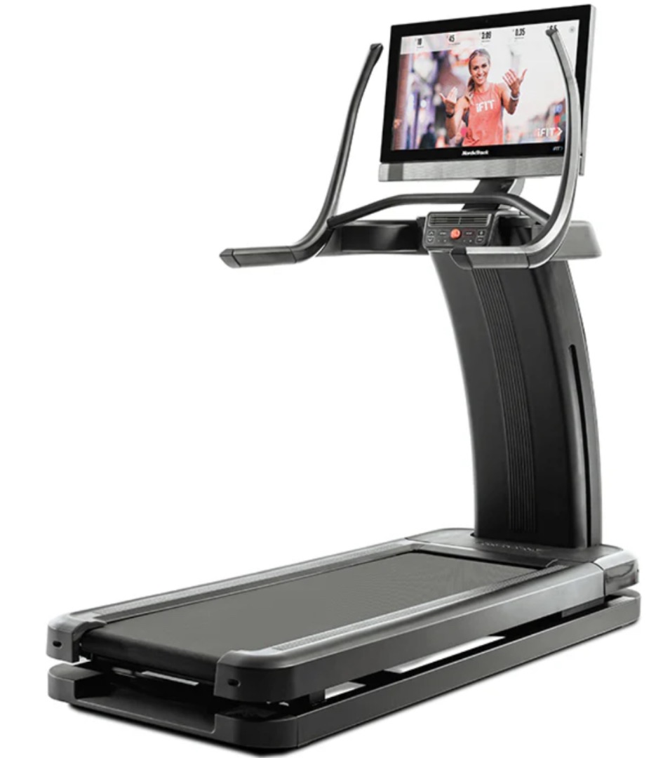 Treadmill Nordictrack Elite 32 inch Screen Black Red