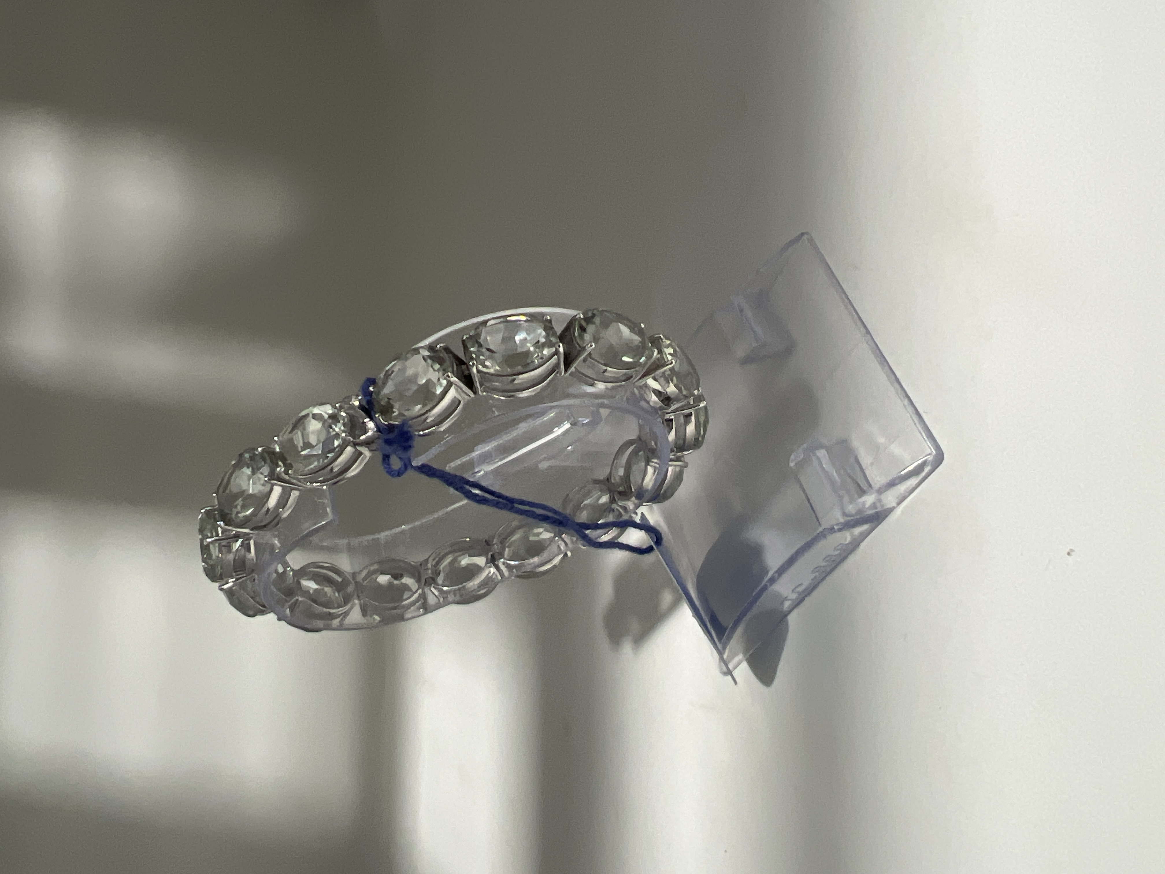 Prasiolite Sterling Silver Bracelet